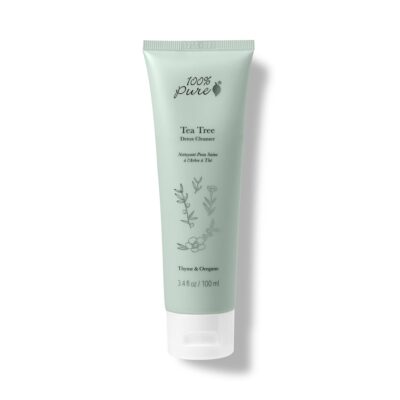 100% Pure Tea Tree Detox Cleanser for acne -prone skin & oily skin - 100% Pure Singapore