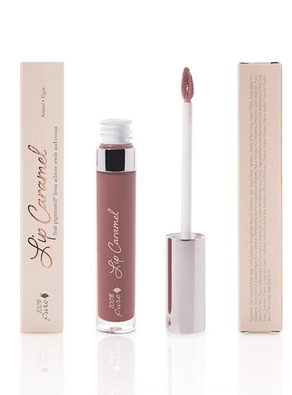 100% Pure lip caramel packaging