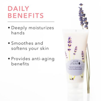french lavender hand buttercream hydrates skin benefit eczema