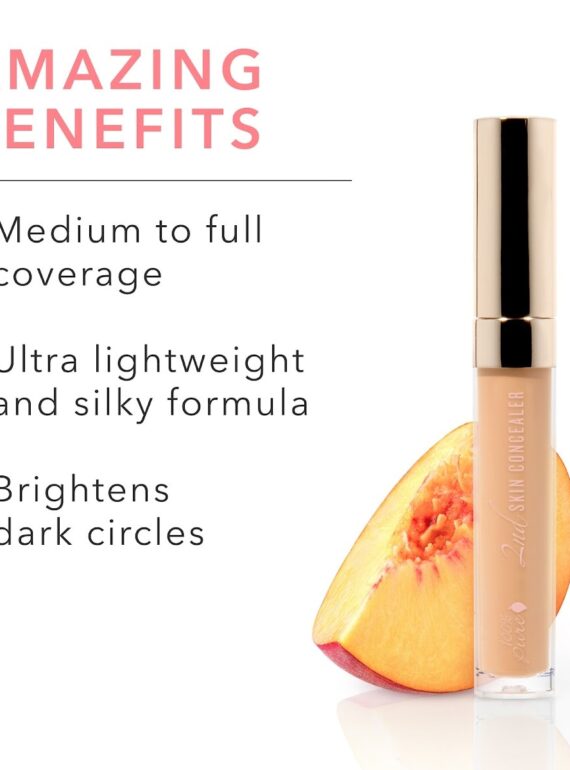 Vegan, cruelty-free liquid concealer with full coverage, lightweight and silky formula, brightening dark circles, infused with natural ingredients, available at 100% Pure Singapore.