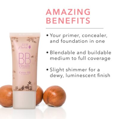 100% Pure Singapore Vegan BB Cream benefits