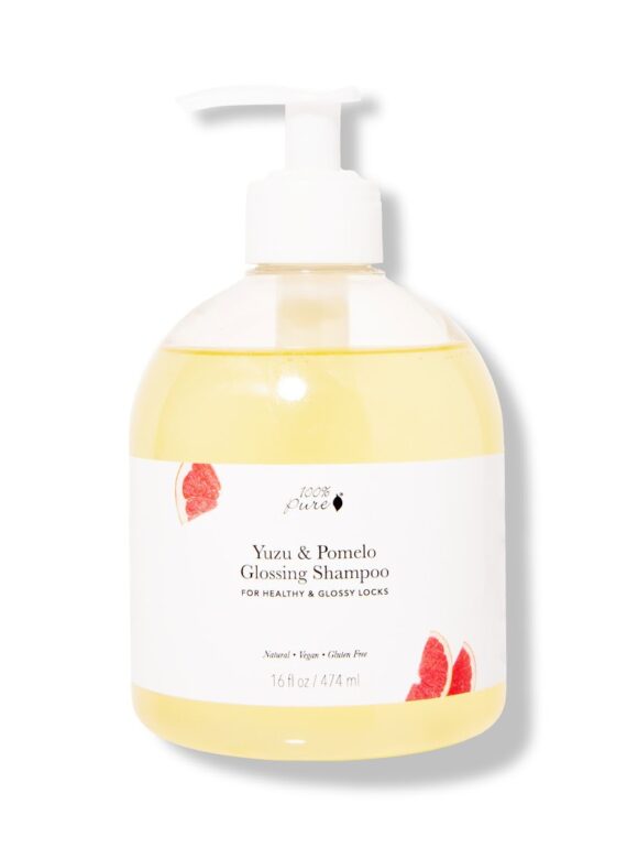 yuzu pomelo glossing shampoo for oily scalp