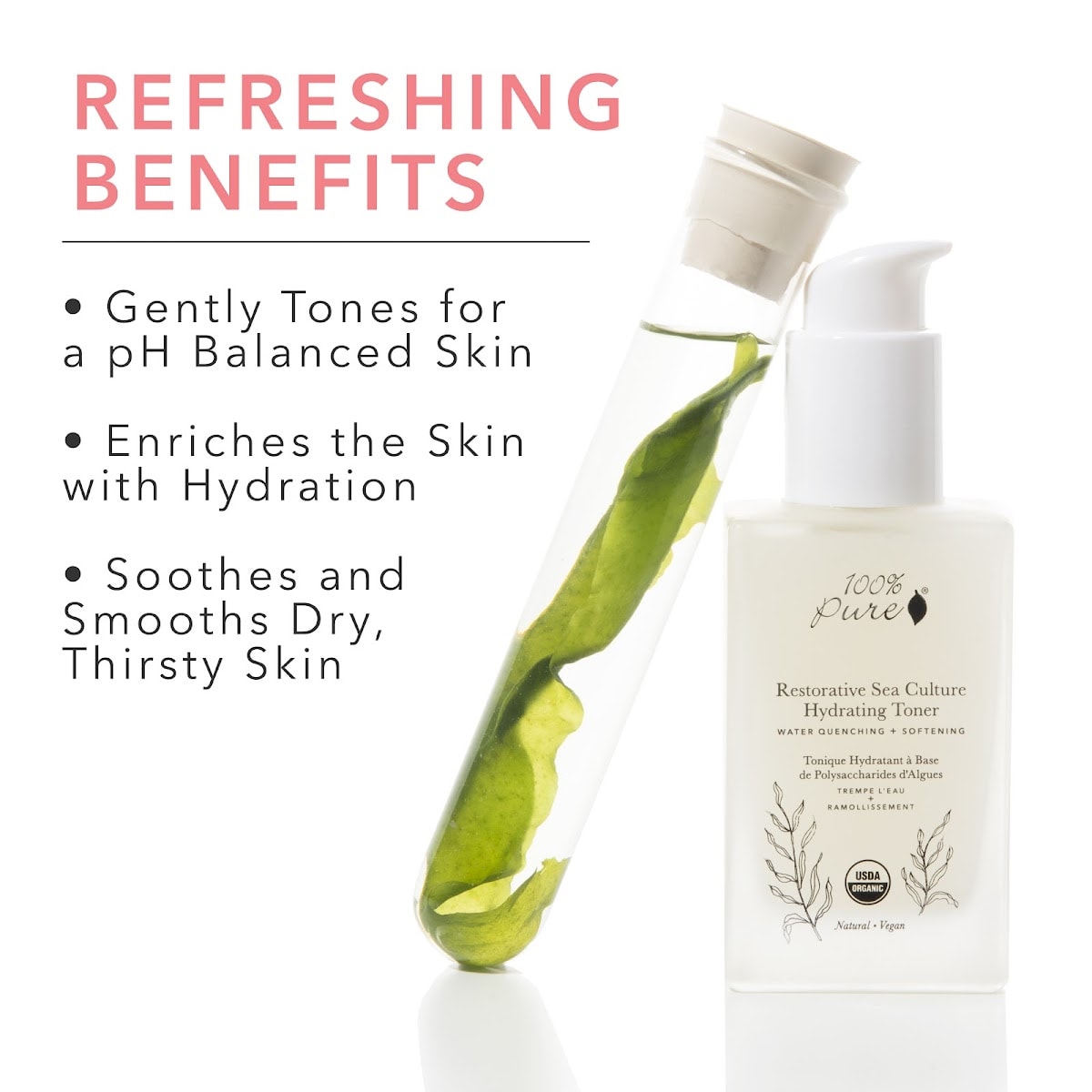 Sea Culture Hydrating essence for dehydrated skin.