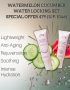 Watermelon Cucumber water locking set $79 promotion for intense hydration