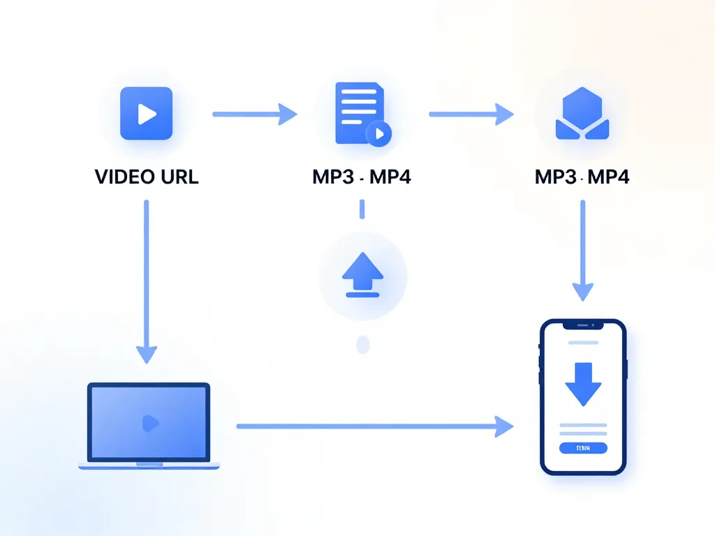 Schéma notube convertisseur choix MP3 MP4