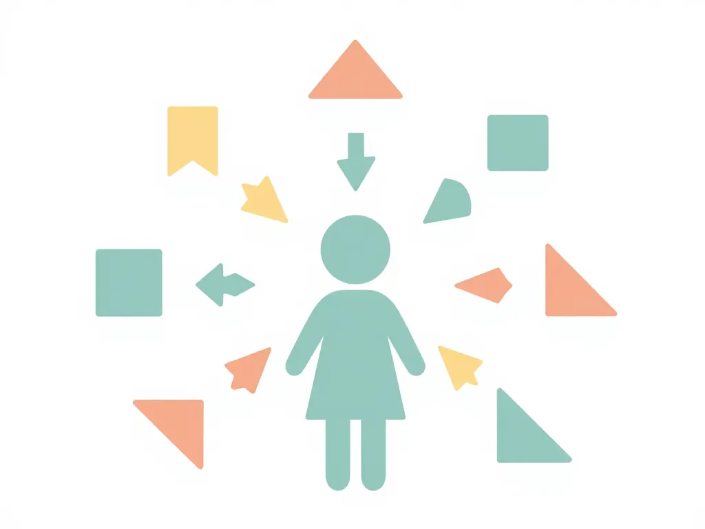 Diagramme des bénéfices tangram montessori enfant