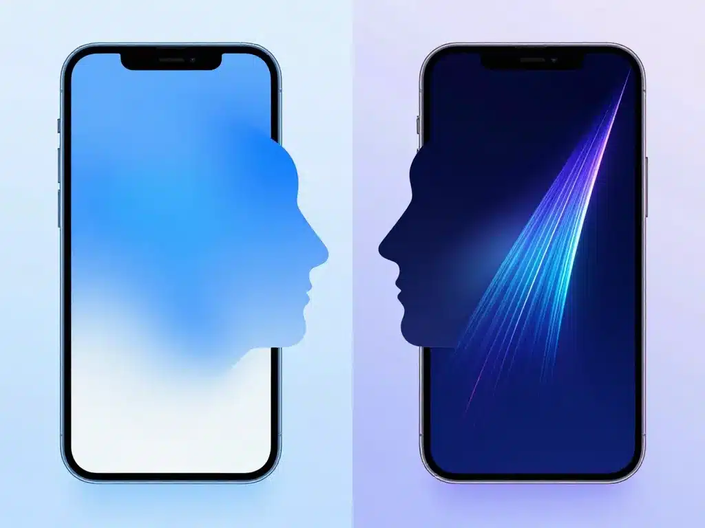 visuel differences iphone 15 vs samsung s24