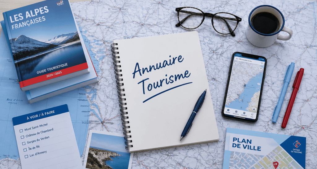 annuaire tourisme bureau planification carte