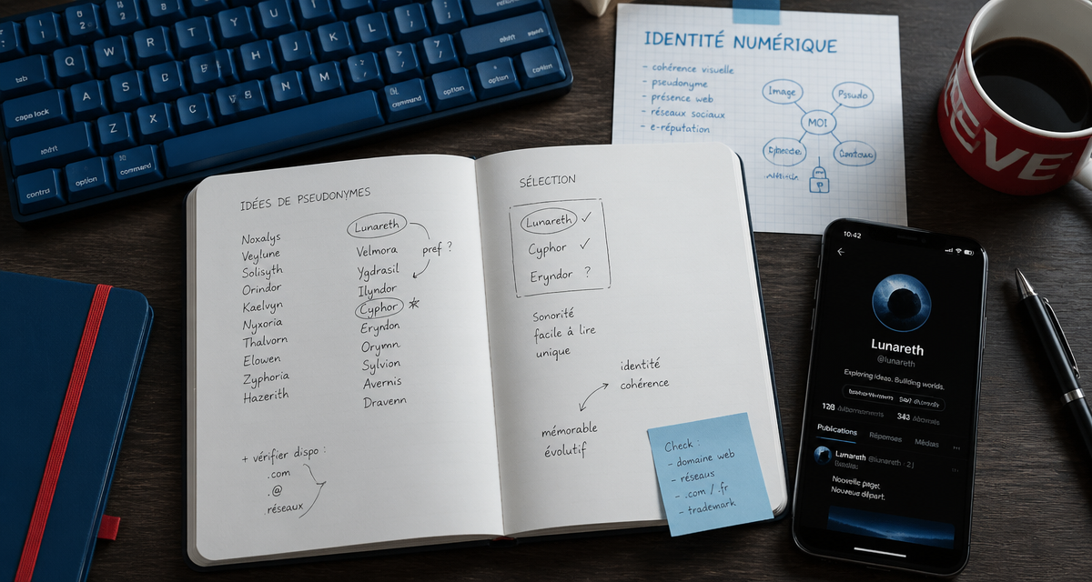 trouver un pseudo unique carnet profil