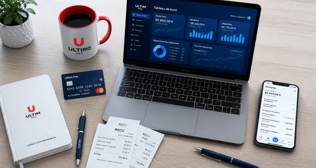 borso pro carte bancaire sur bureau entrepreneur