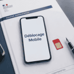 Débloquer un téléphone tout opérateur en 2 min, smartphone sur bureau