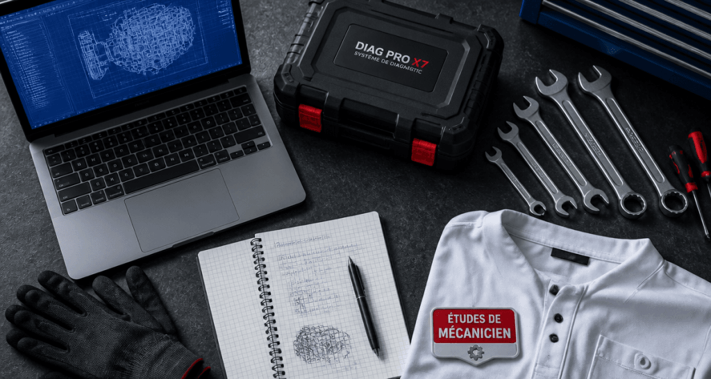 etude mecanicien valise diagnostic outils