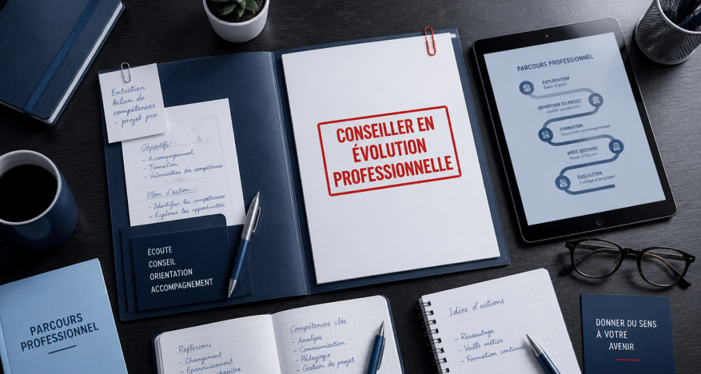 formation conseiller en évolution professionnelle dossier et outils