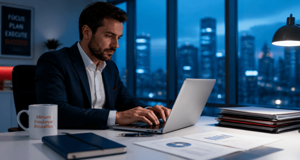 métier à son compte qui payé bien consultant freelance