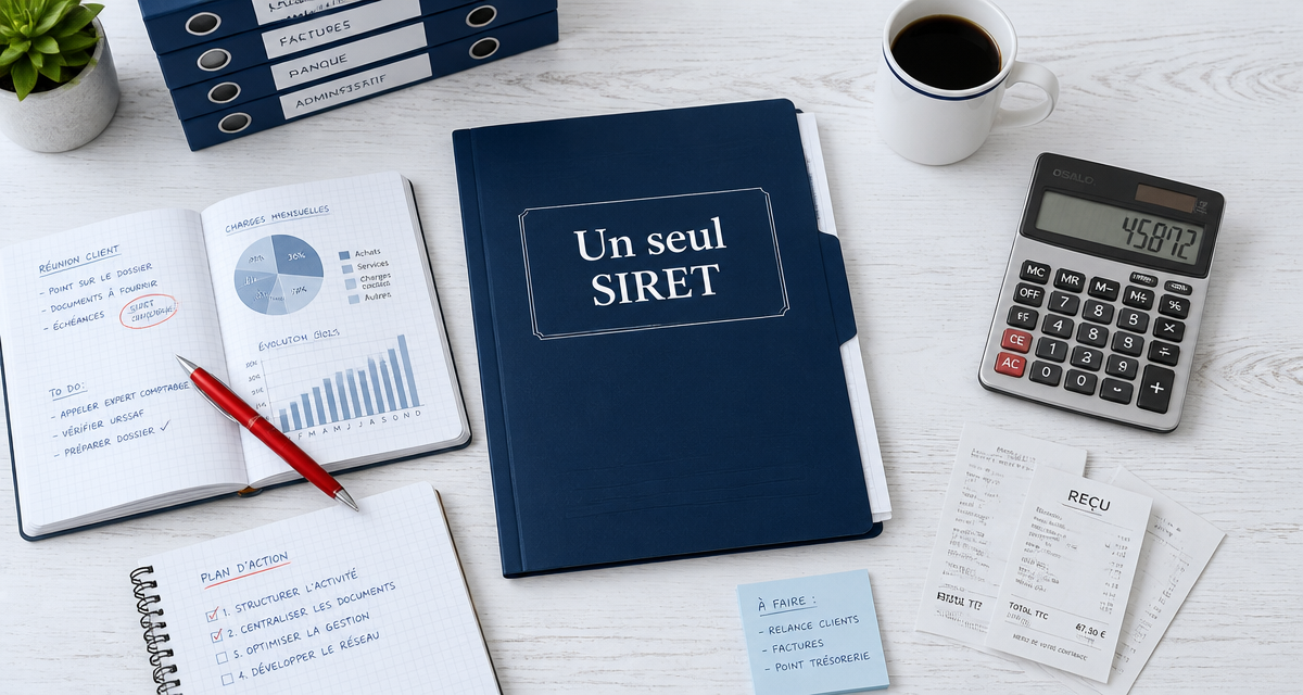 peut on avoir 2 micro entreprise dossier siret bureau