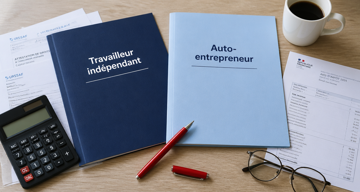 travailleur indépendant ou auto entrepreneur dossiers comparés