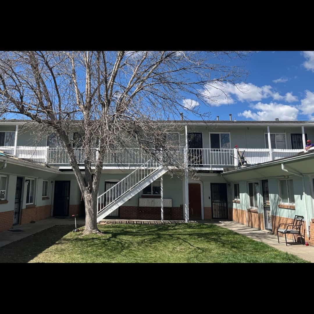 7 Summits Roofing crew installing a multi-family roof in Colorado Springs