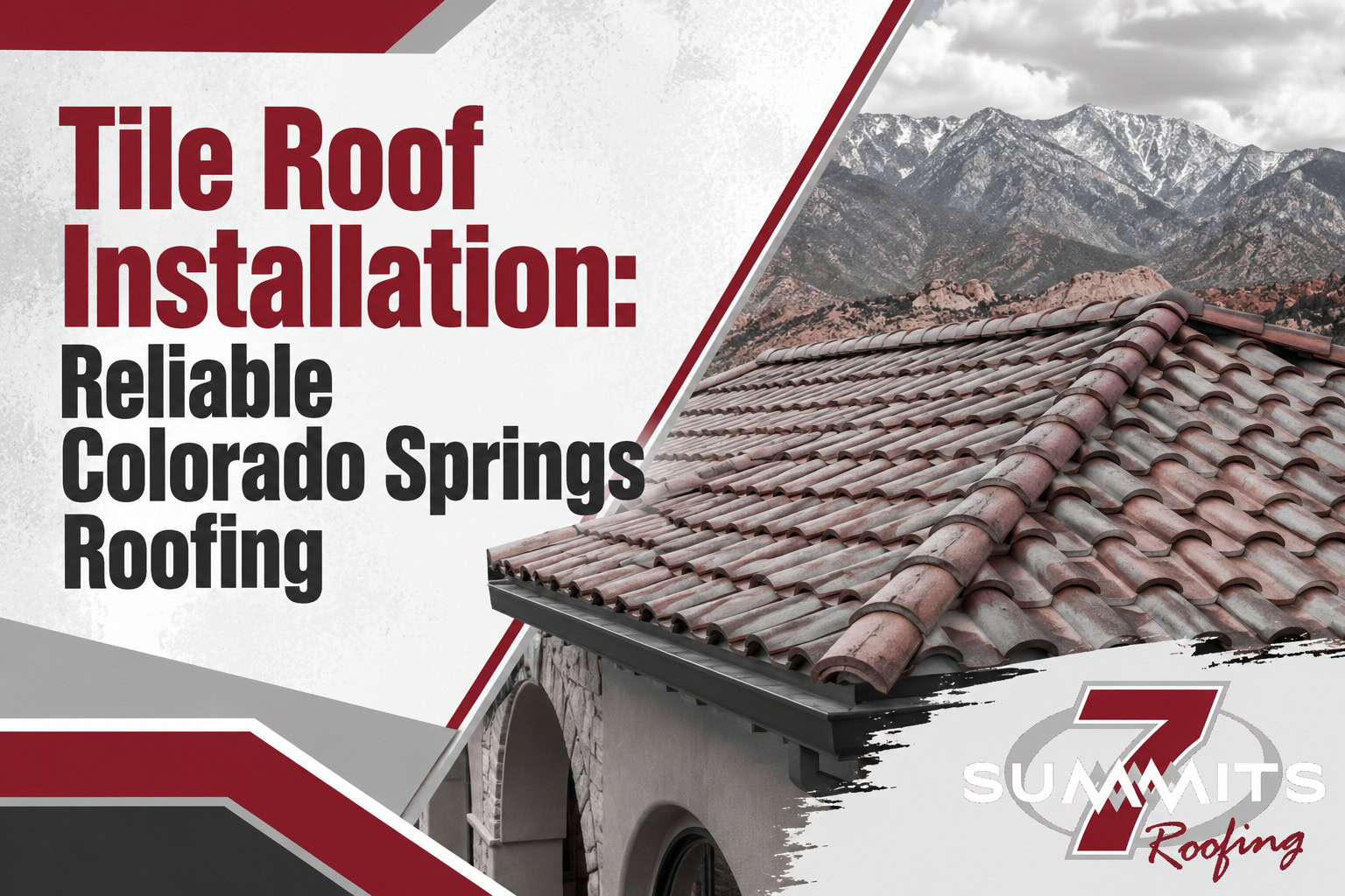 Tile Roof Installation: Reliable Colorado Springs Roofing