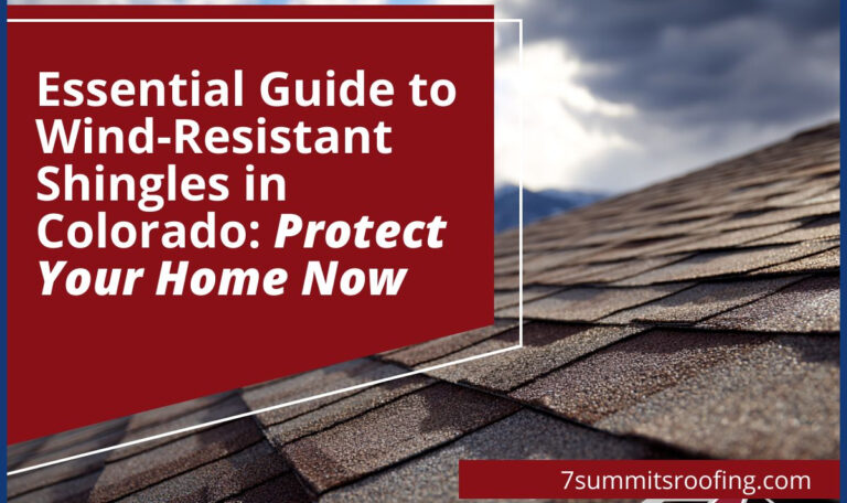 Essential Guide to Wind-Resistant Shingles in Colorado