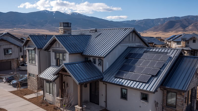 Metal Solar Roofing Options in Colorado