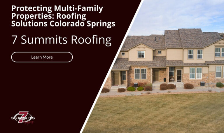 Protecting Multi-Family Roofing: Colorado Springs Solutions