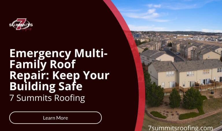 Emergency Multi-Family Roof Repair: Keep Your Building Safe