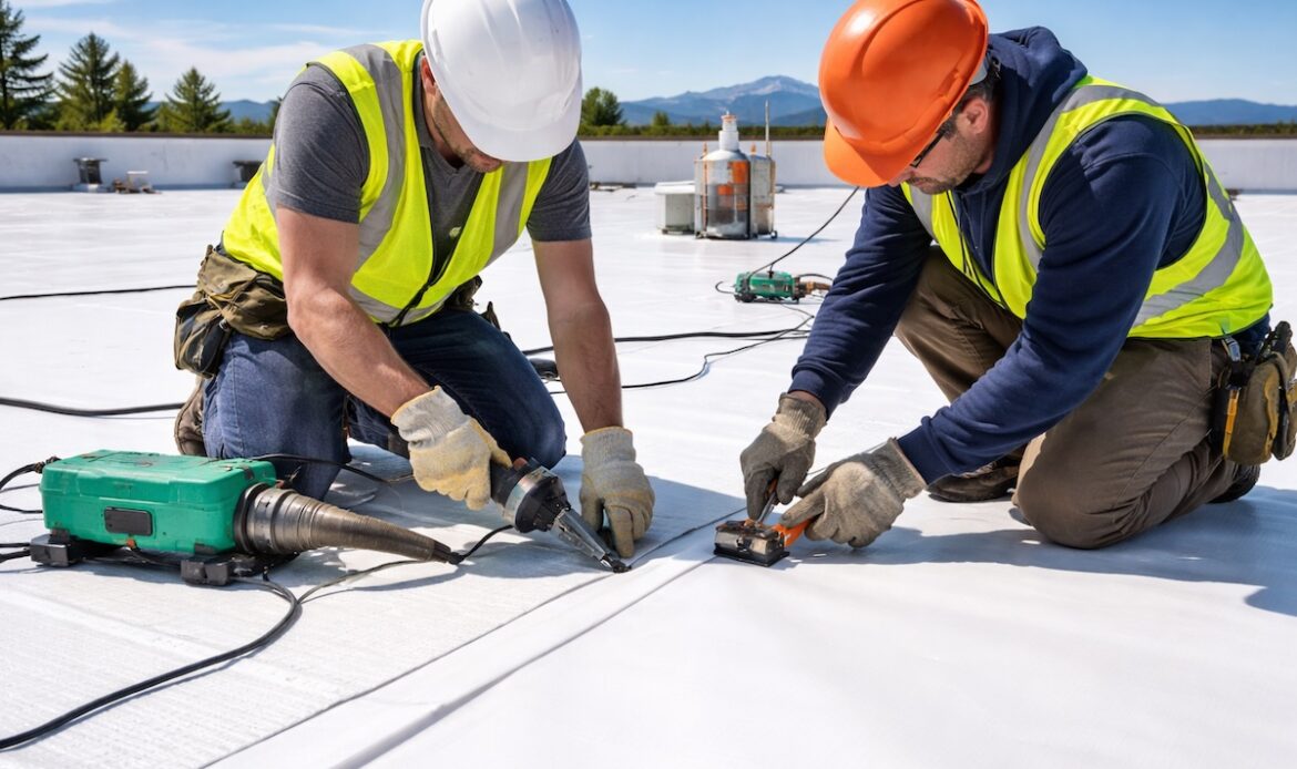 tpo roofing in colorado sprins commercial roof installation