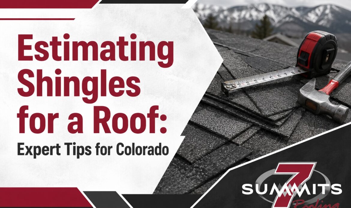 Estimating Shingles for a Roof: Expert Tips for Colorado