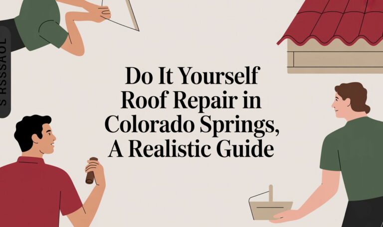 Do It Yourself Roof Repair in Colorado Springs: A Realistic Guide