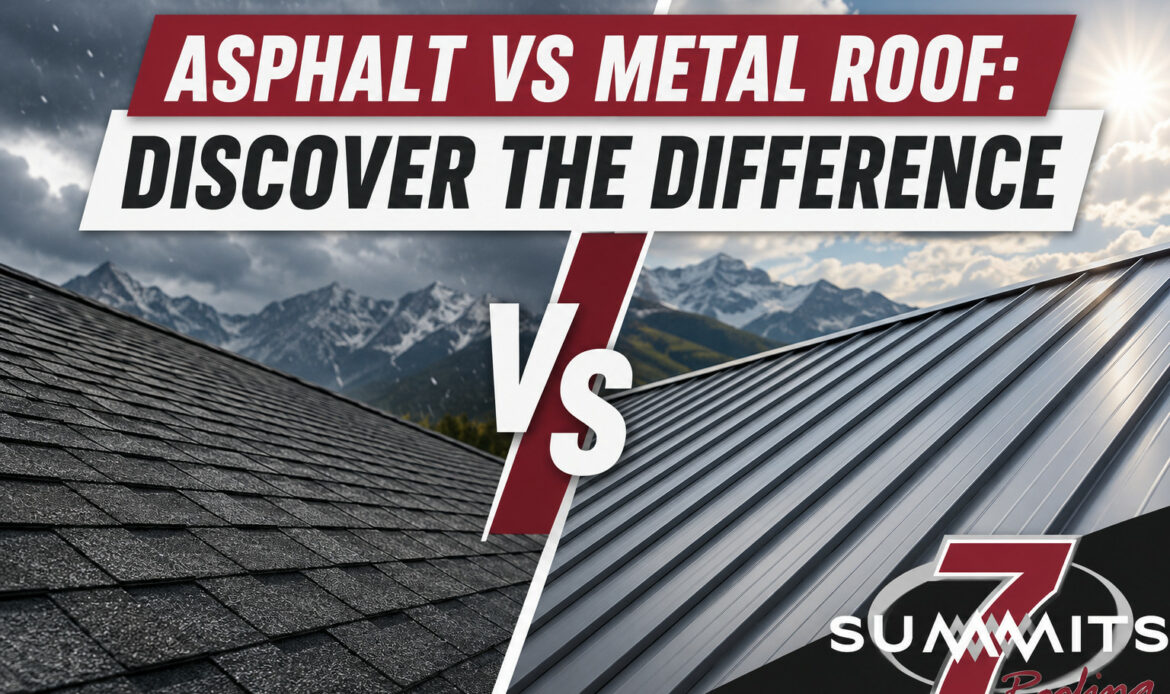 Asphalt vs Metal Roof: Discover the Difference