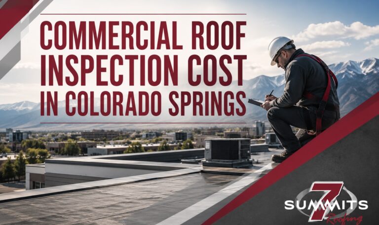 Commercial Roof Inspection Cost in Colorado Springs