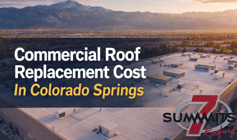 Commercial Roof Replacement Cost In Colorado Springs