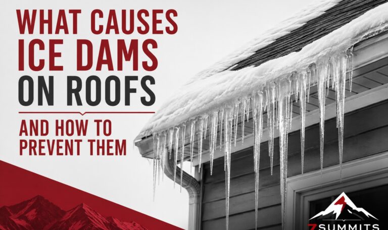What Causes Ice Dams on Roofs and How to Prevent Them