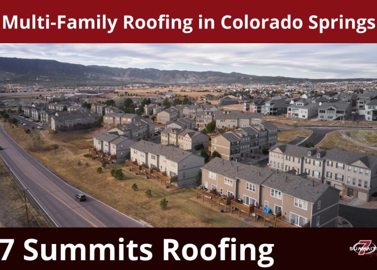 Multi-Family Roofing in Colorado Springs