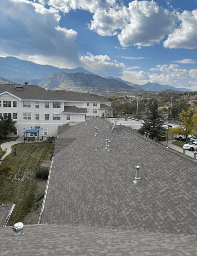 Completed multi-family roofing project in Colorado Springs by 7 Summits Roofing Completed multi-family roofing project in Colorado Springs by 7 Summits Roofing