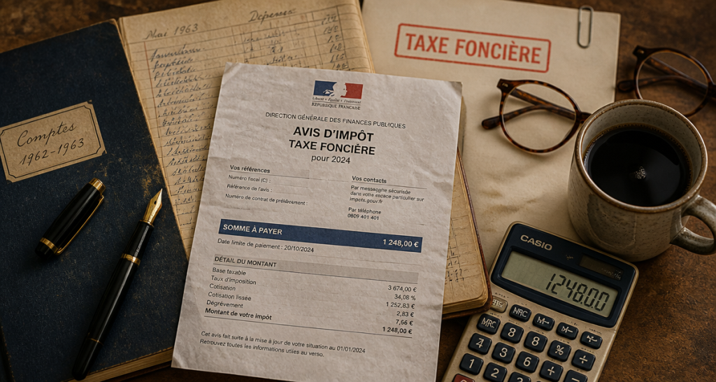 compte comptable taxe fonciere sur bureau