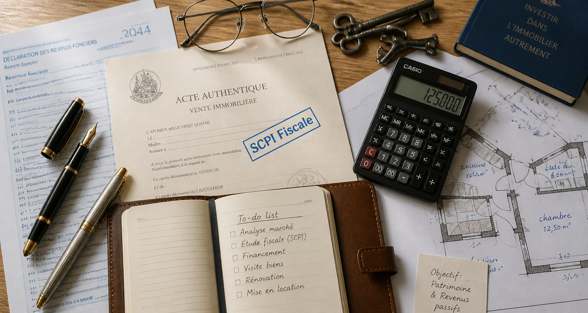 defiscalisation scpi documents fiscaux et calculatrice