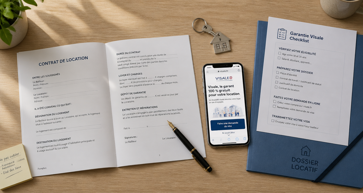 Garantie Visale avantage et inconvénient, contrat, clé, checklist