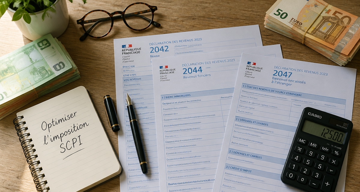 imposition scpi documents fiscaux et calculatrice