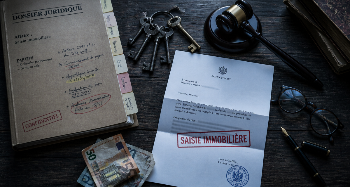 saisie immobilière montant minimum dossier et clés