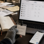 Avis HubSpot : CRM tout-en-un sur ordinateur avec pipeline et fiches contacts