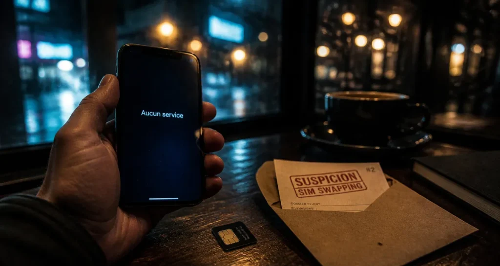Comment savoir si carte SIM piratée : téléphone “Aucun service” et SIM suspecte