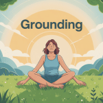 grounding bienfaits personne pieds nus herbe bien-être