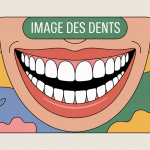 illustration limage des dents sourire éclatant