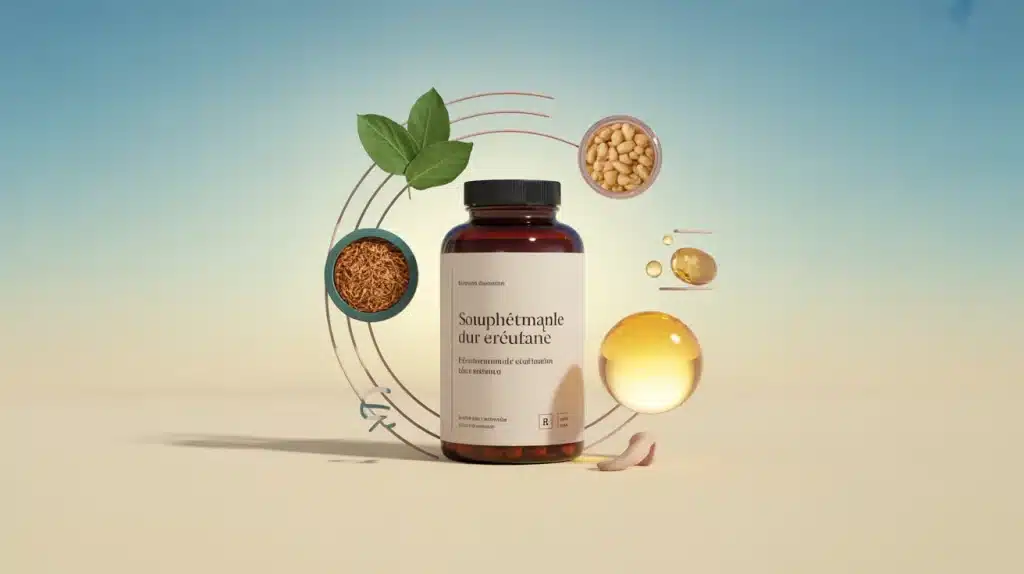 Cortiregul, flacon et actifs naturels pour réguler les hormones et réduire la fatigue