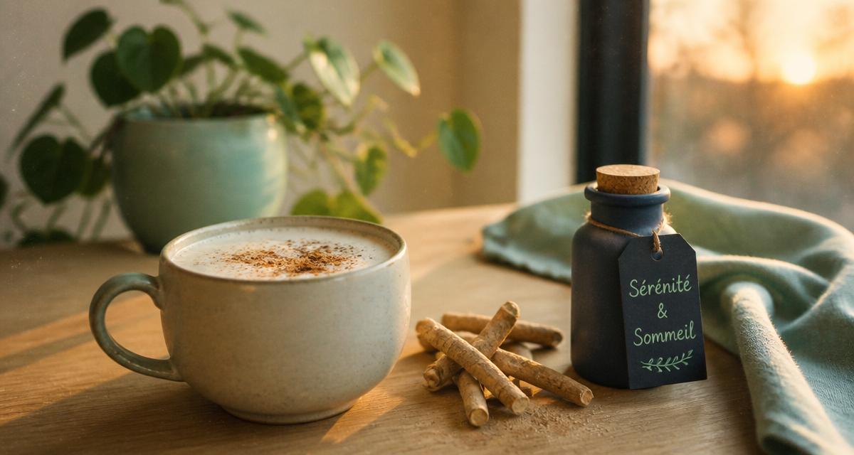 ashwagandha effet au bout de combien de temps moon milk racines