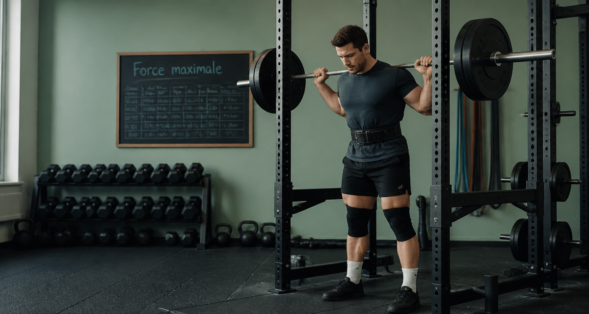 musculation pour la force athlète squat