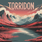 torridon montagne loch forêt panorama