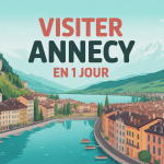visiter annecy en 1 jour vue lac et ville