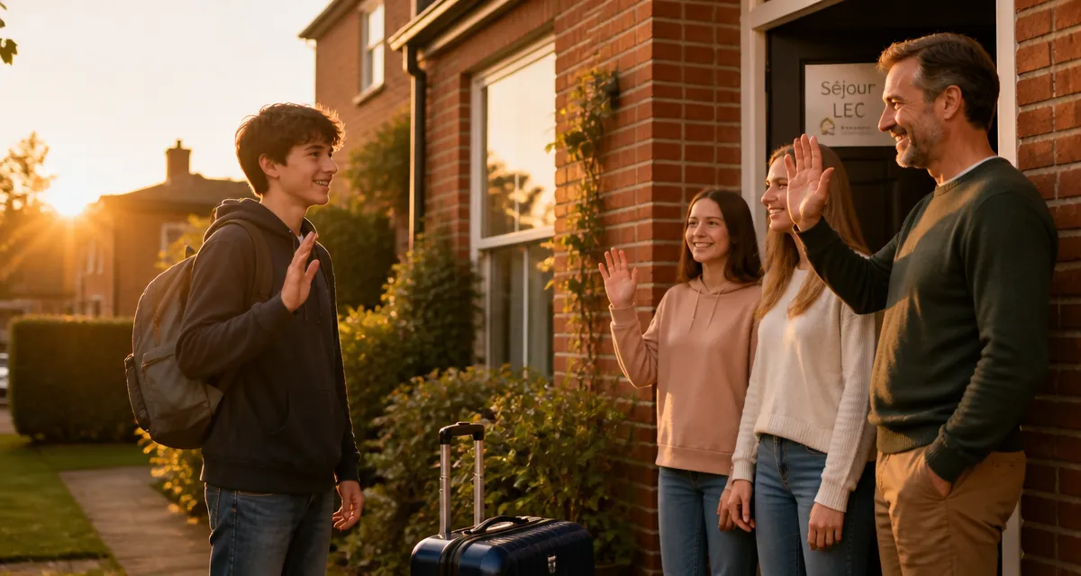 lec séjour linguistique avis adolescent famille accueil
